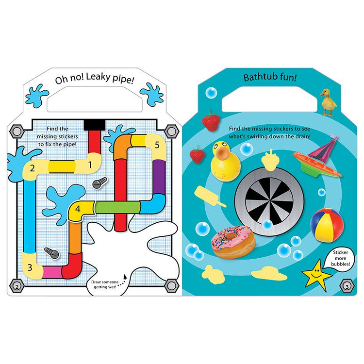 My Cool Sticker Toolbox Sticker Book