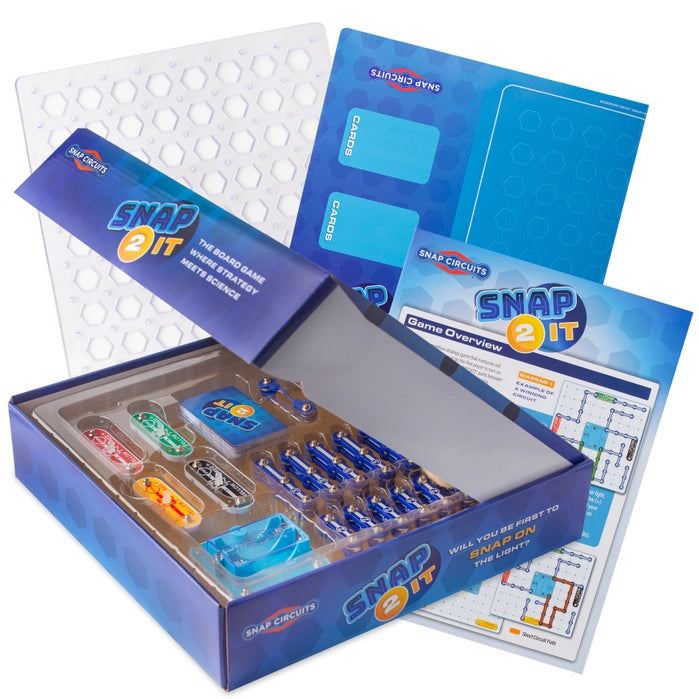 Snap Circuit Snap 2 It Board Science Game Scboardgame