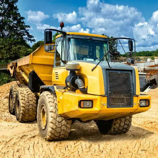 Puzzle | Diggers at Work | 3 x 49 pc 5+ - 6