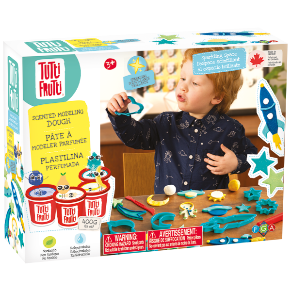 Tutti Frutti |Sparkling Space Dough Kit Bjtt15078