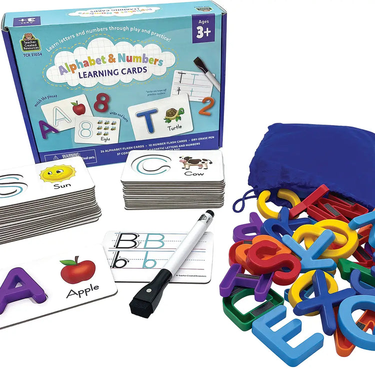 Teacher Creative Resources | Alphabet & Number Cards 3+ - 1