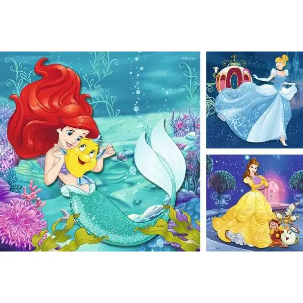 Puzzle | Princesses Adventure | 3 x 49 pc - 3