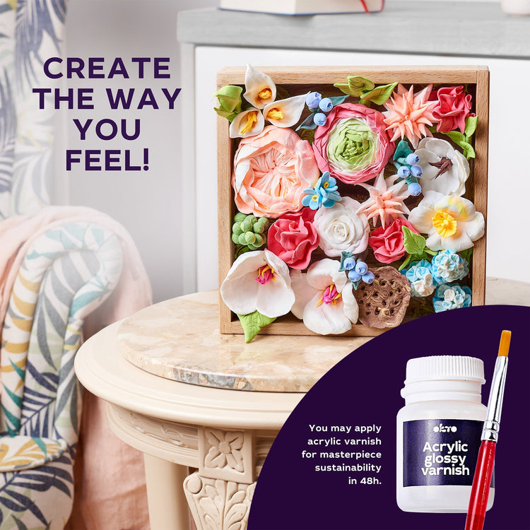 OKTO Sensory Art Wood & Craft | Flowers