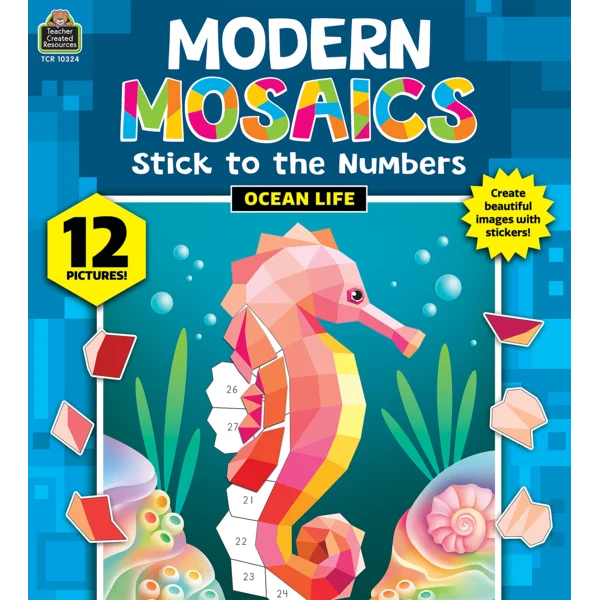 Teacher Creative Resources | Modern Mosaics | Ocean Life - CR Toys