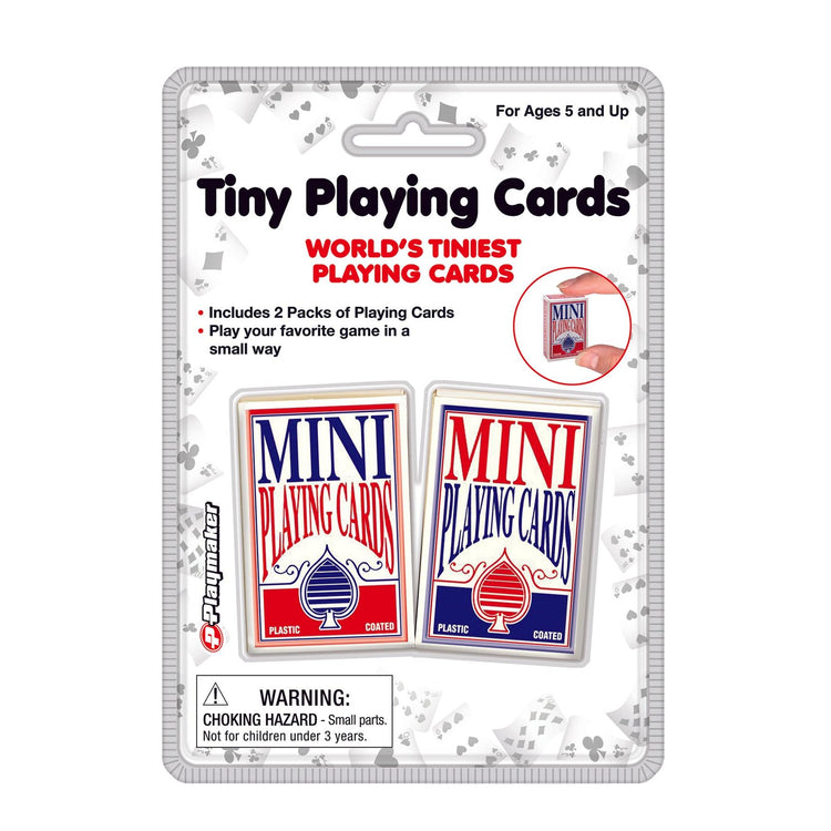 World's Tiniest Playing Cards2 Pk 10581