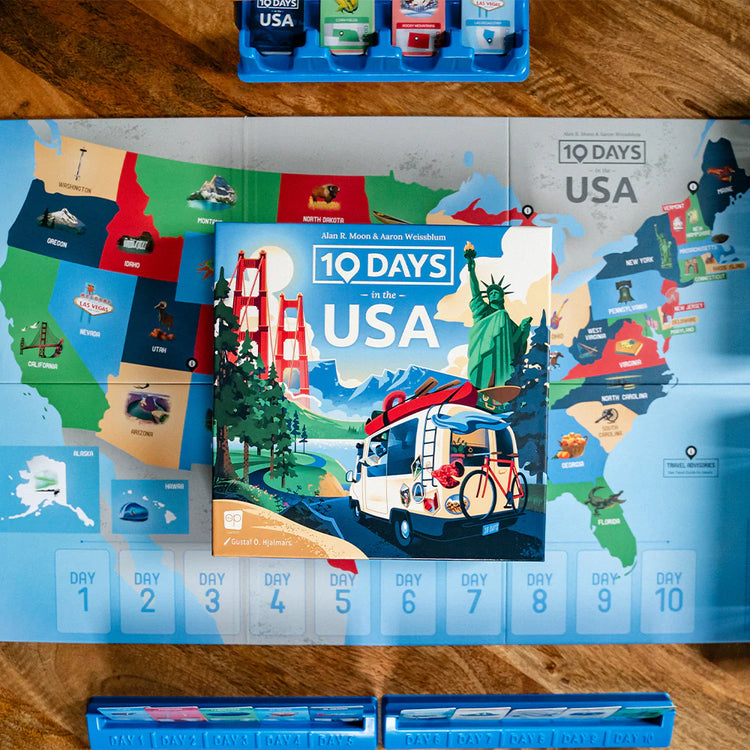 10 Days In The Usa Game 8+