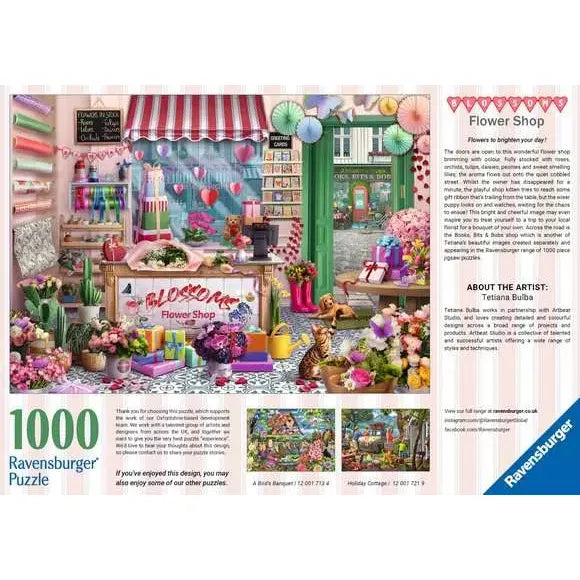 Puzzle | Blossoms Flower Shop | 1000 Pc - 6