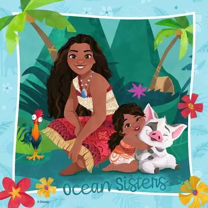 Puzzle | Moana 2 Off To New Adventures | 3x49 pc - 4