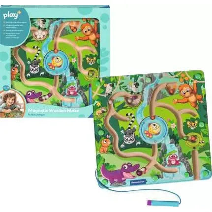 Magnetic Wooden Maze | Jungle 18m+ - 4