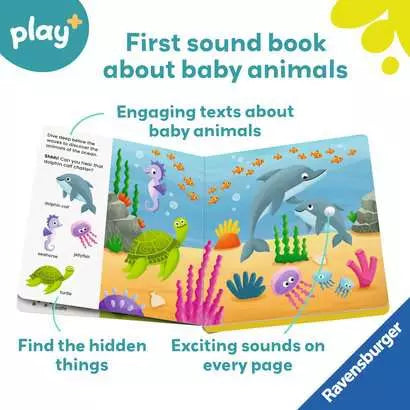 Shh Who's There? Baby Animals Sound Board Book 12m+ - 4