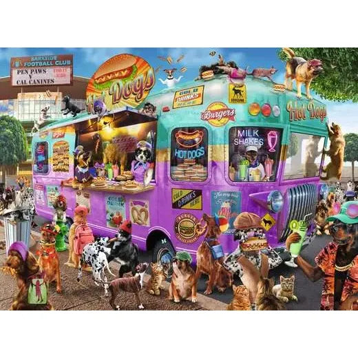 Puzzle | Hot Diggity Dogs | 300 Pc XXL 9+ - 2