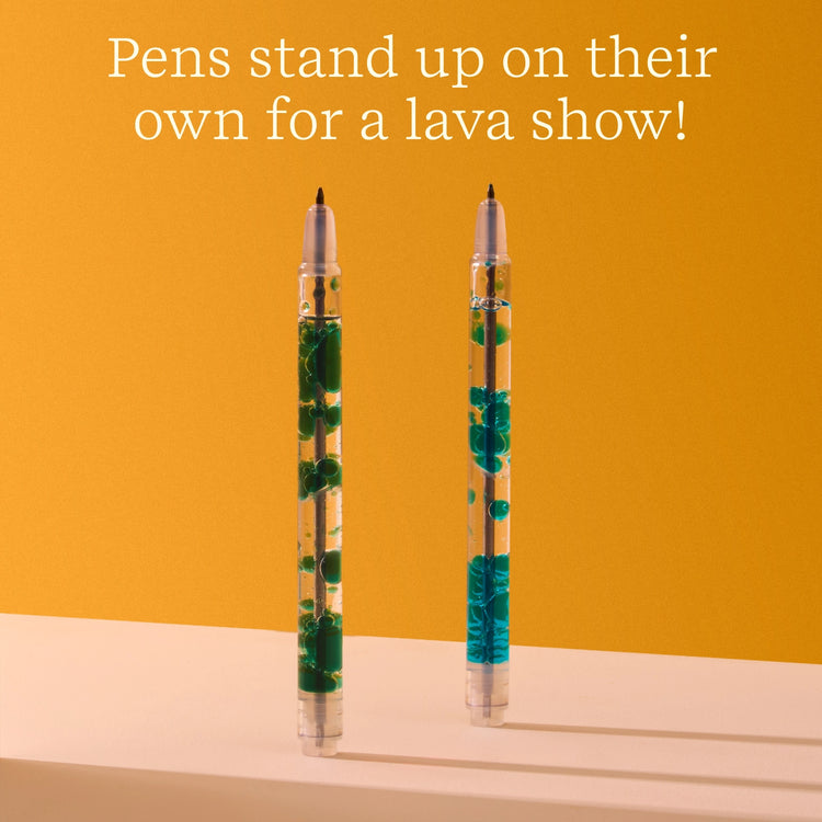 Scented Lava Pen Set | 2-Pack | Blue/Green - 5