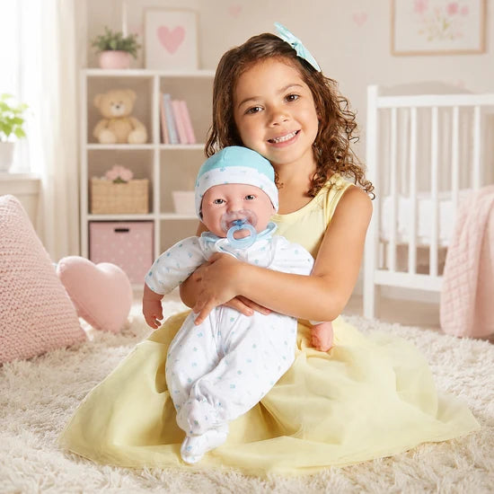 La Baby | 20" Soft Baby Doll Blue - 4