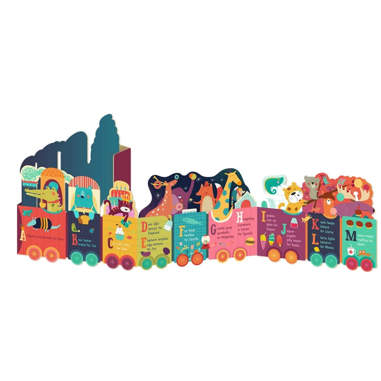 Alphatrain Board Book