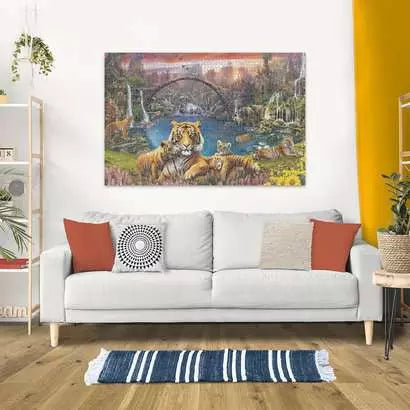 Puzzle | Tigers in Paradise 3000pc - 4