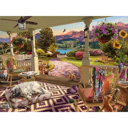 Puzzle | Cozy Front Porch | 750 pc Large Format - 2