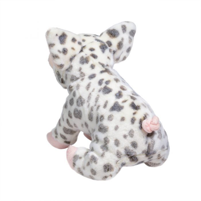 Pauline Black Spotted Pig Plush - 5