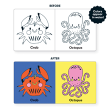 Bath Book | Color The Ocean Color Magic