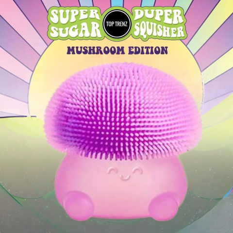 Super Duper Sugar Squisher | Mushroom Assorted Styles - 1