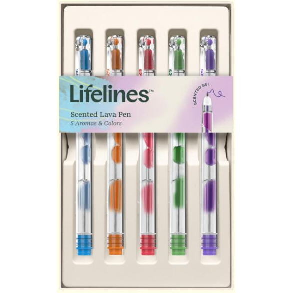 Lifelines Scented Lava Pen Set 5Pk 11-2509