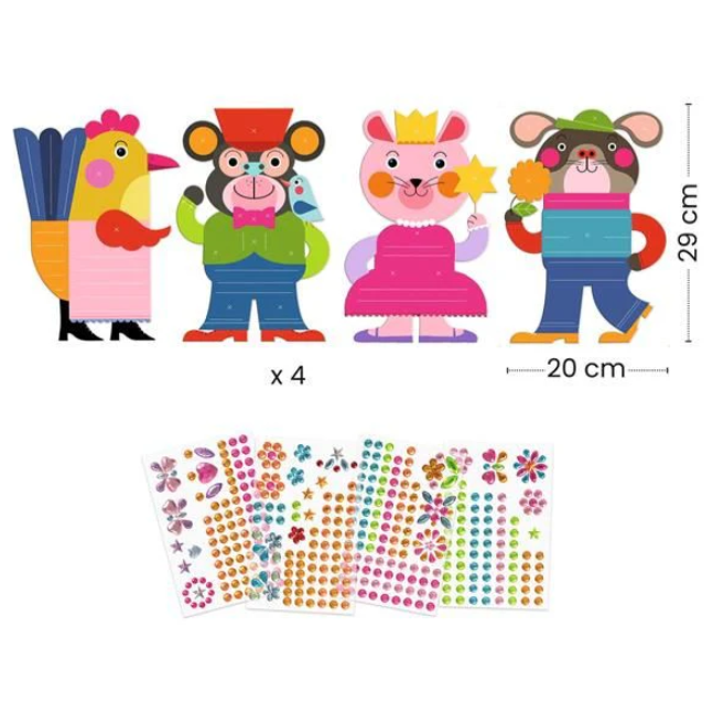 Pg Sparkles Sticker Collage Dj00090