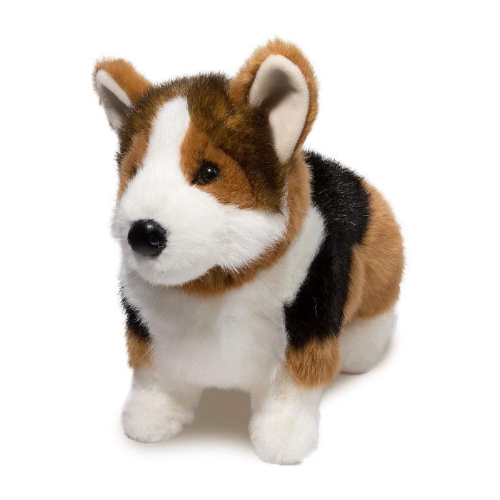 Kirby Tri-Color Corgi Plush - 4