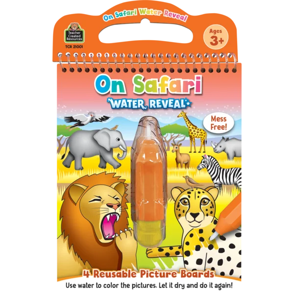 Water Reveal | On Safari 3+ - CR Toys