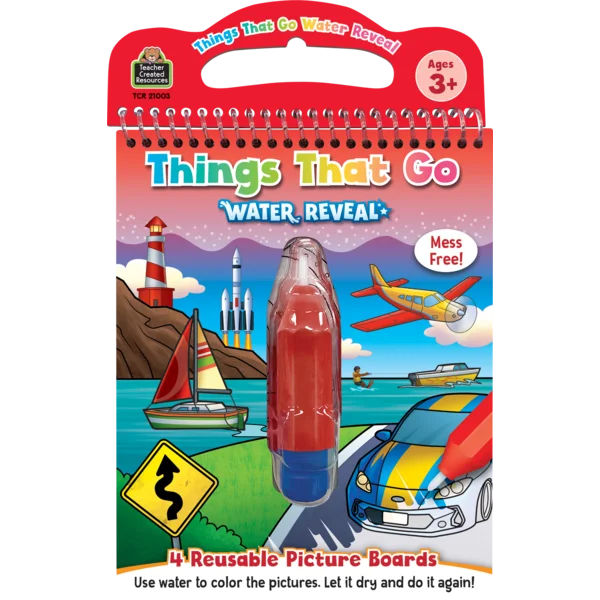 Water Reveal | Things That Go 3+ - CR Toys