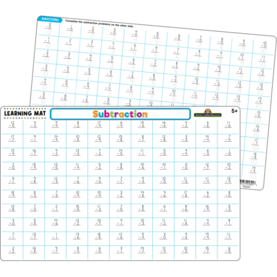 Learning Mat |Subtraction