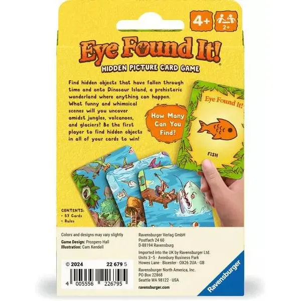 Eye Found it | World of Dinosaurs Card Game 4+