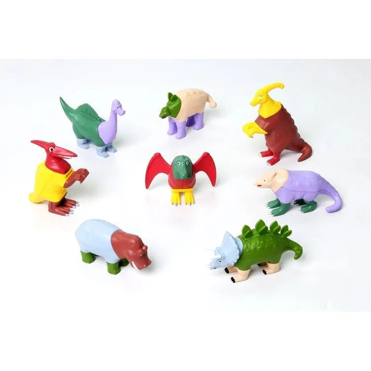 Mini Magnetic Mix Or Match Dinosaurs Deluxe 62310