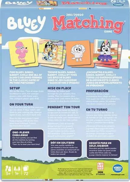 Bluey Matching Game 3+ - 3