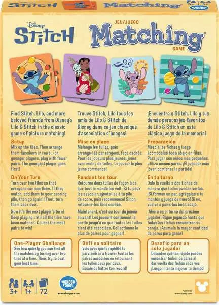 Stitch Matching Game 3+ - 2