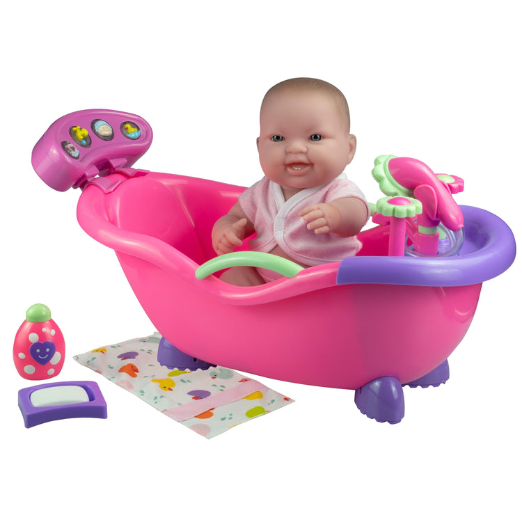 Lots of Love Babies 14" All Vinyl Baby Doll in Electonic Sounds Tub
