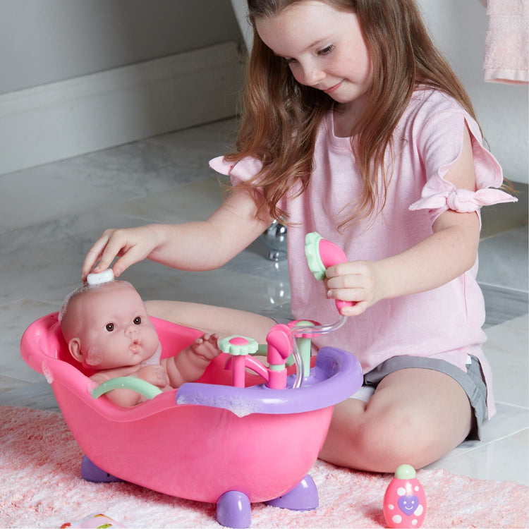 Lots of Love Babies 14" All Vinyl Baby Doll in Electonic Sounds Tub