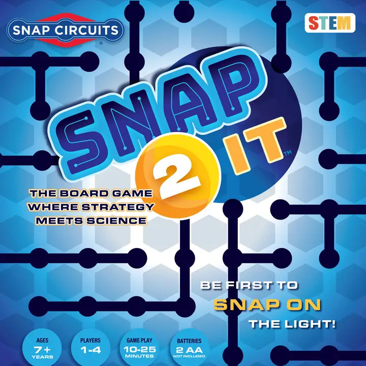 Snap Circuit Snap 2 It Board Science Game Scboardgame