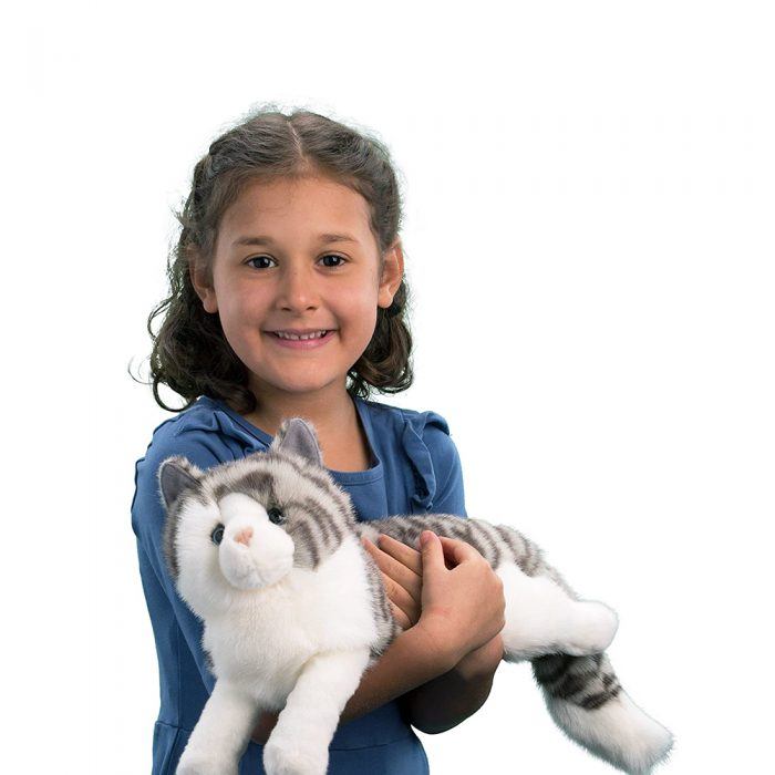 Smokey Gray Cat Plush - 2