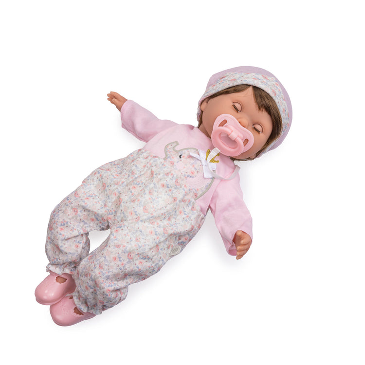 Berenguer Boutique | 15" Realistic Soft Body Baby Doll Brown Hair 2+ - CR Toys