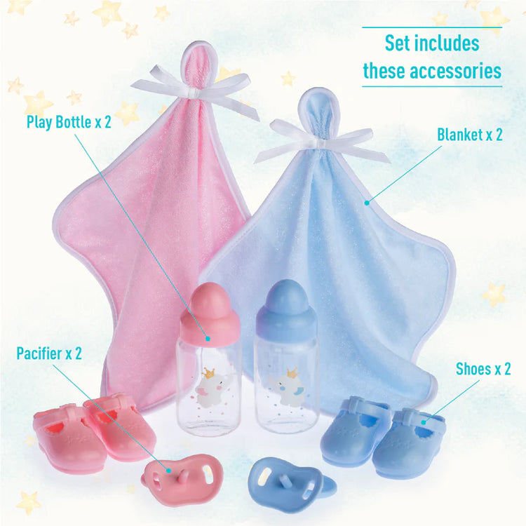 Berenguer Boutique | Baby Doll Twins Gift Set 15" 30050