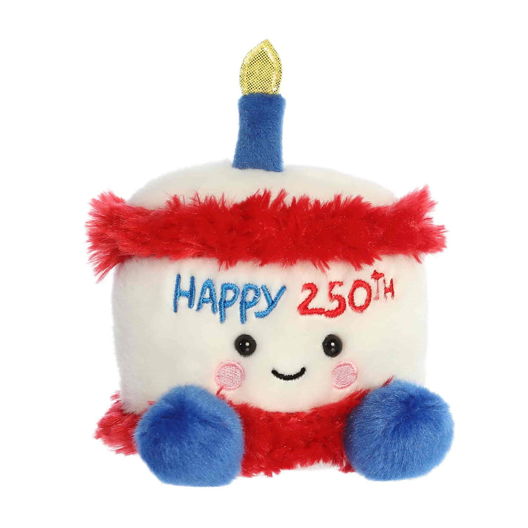Palm Pals | 5" America B-Day Cake Plush - 2
