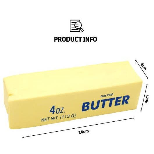 Butter Stress Ball – Soft & Slow-Rebound Squishy Toy - CR Toys