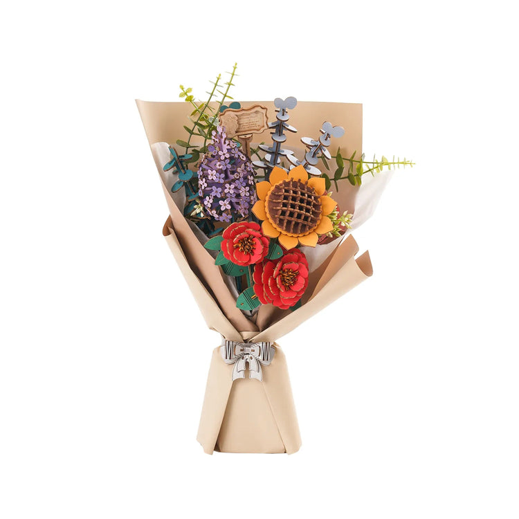 Hands Craft | Wooden Flower Bouquet | 14+
