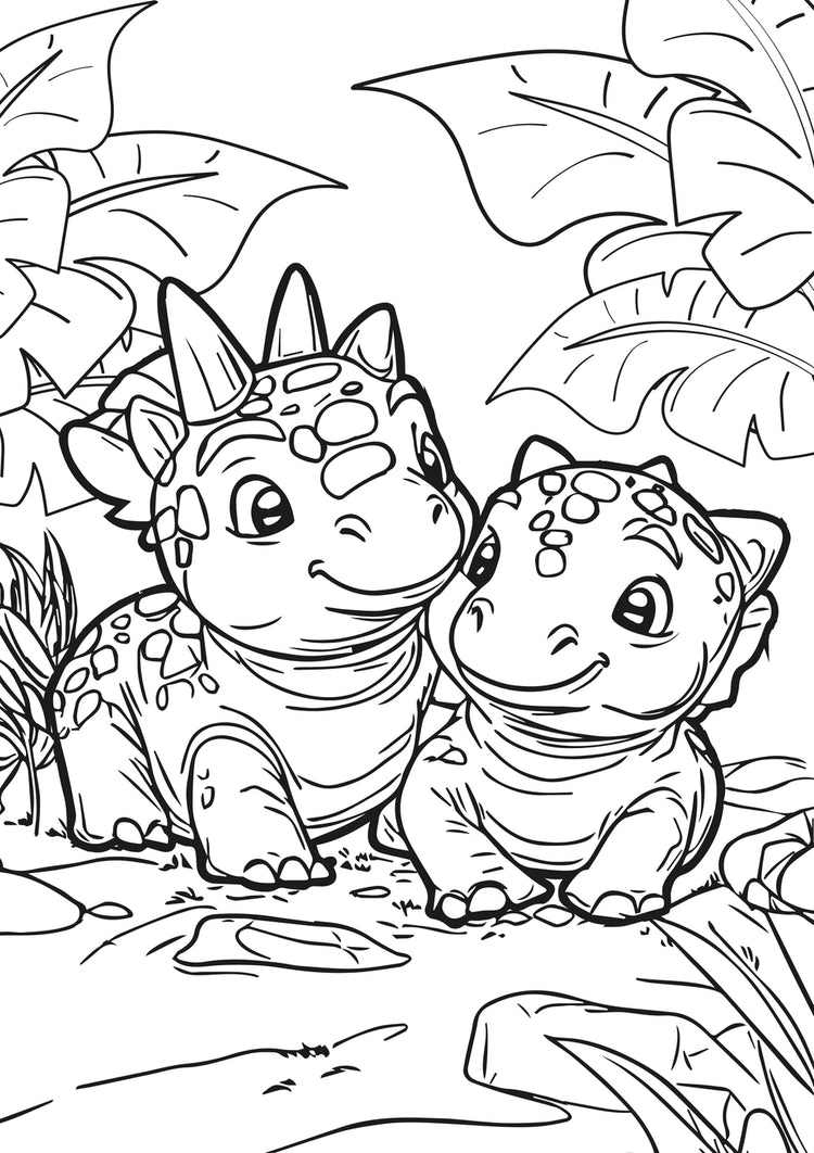 XXL Coloring Book | Dino-Mite - 6