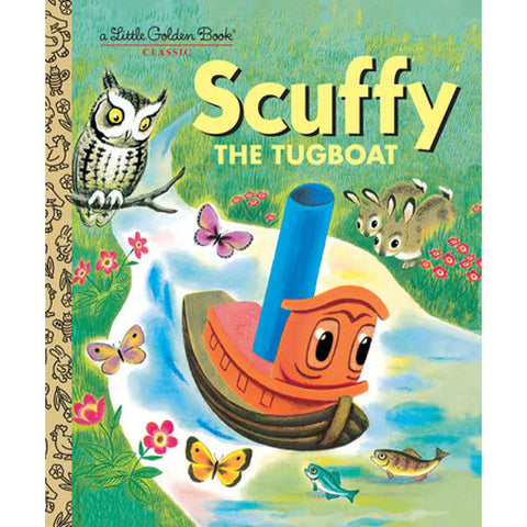 Scuffy The Tugboat Golden Book