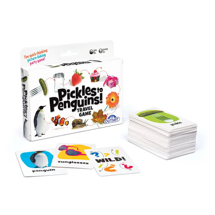 Pickles To Penguins! | Fast-Paced Game of Wild Connections | 8+ - 4