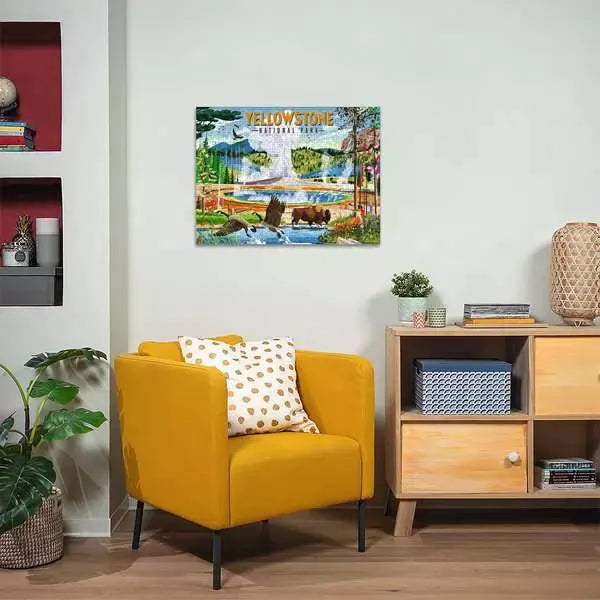 Puzzle | Yellowstone National Park | 500 Pc - CR Toys