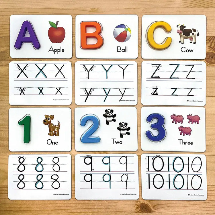 Teacher Creative Resources | Alphabet & Number Cards 3+ - 3