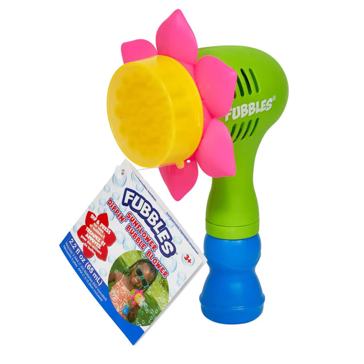 Fubbles | Sunflower Dippin' Bubble Blower 410
