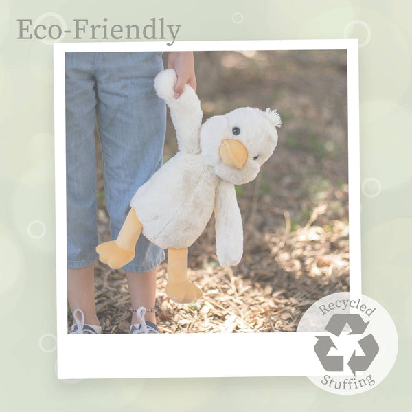 Plush |Lushees 16" Off White Duck - CR Toys