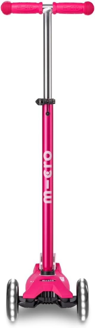 Maxi Deluxe Led Scooter | Pink 5+ - 4